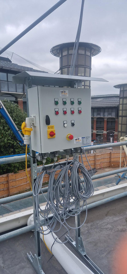 Control Panel for 4 Off Electric Hoists