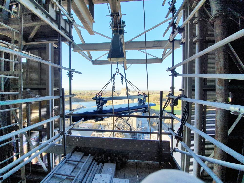 Donati-wire-rope-hoist-installation