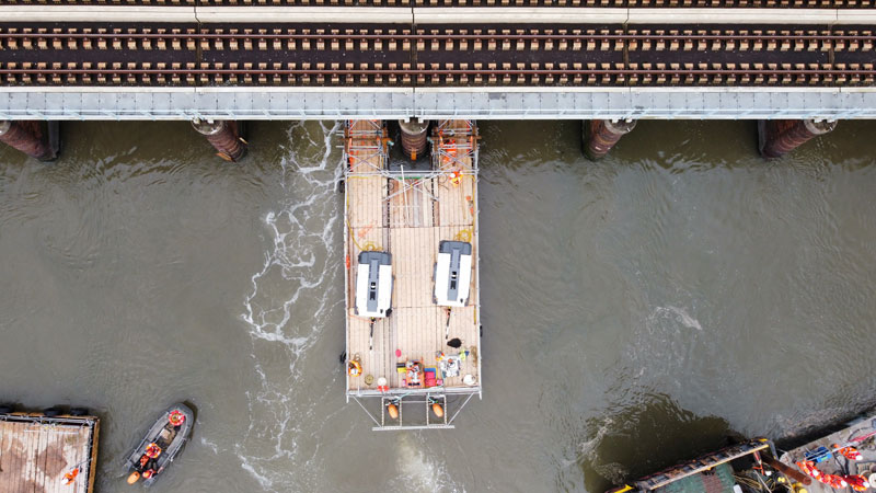 JDN Air Hoist Lifting Bridge Support collar