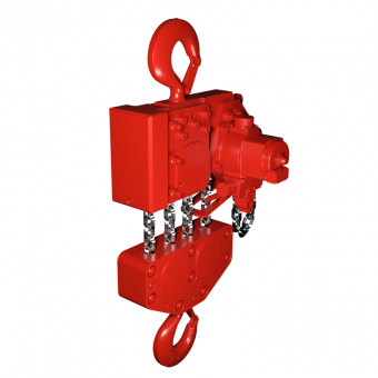 Red Rooster (RRI) - "Large Capacity" Industrial Air Chain Hoist