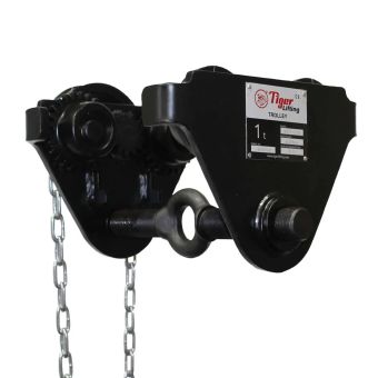 Tiger Manual Push and Hand Geared Beam Trolley | Up to 5 t Swl
