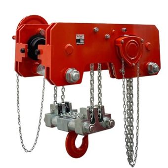 Tiger Ultra Low Headroom Manual Hoist and Hand Geared Trolley | Up to 12t Swl