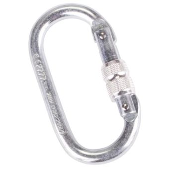 17mm Steel Screwgate Karabiner | RGK1