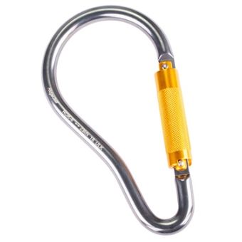 54mm Aluminium Twistlock Scaffold Karabiner with Captive Pin | RGK6