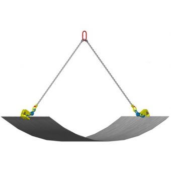 Camlok THK Horizontal Lifting Clamps for Thin Sheet Steel , up to 9000 kg Swl