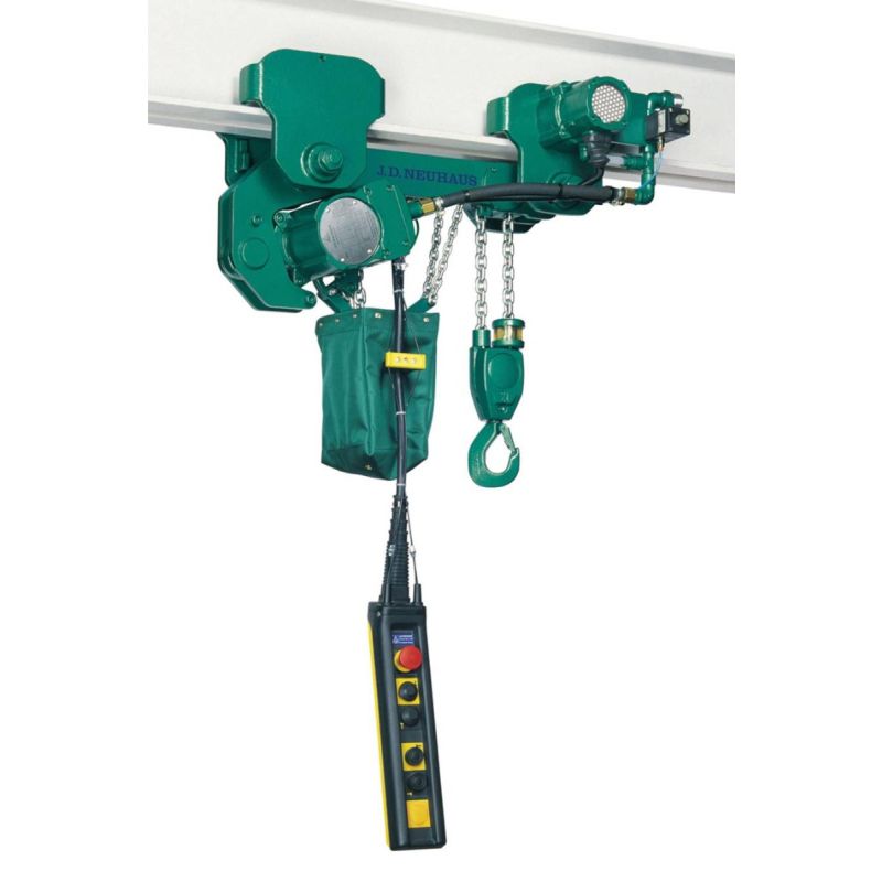 JDN Low Headroom Air Chain Hoists LMF series