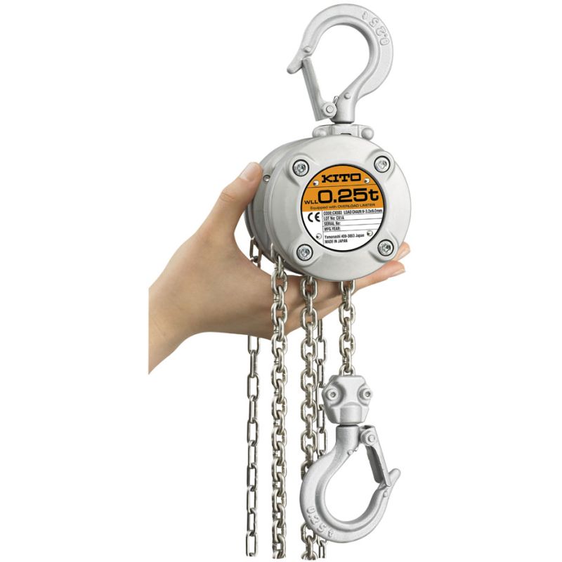 Manual Chain Hoists Kito Ultra Compact CX