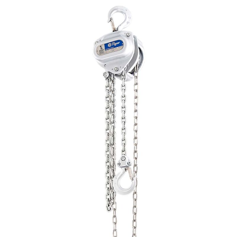 Tiger SS20 Corrosion Resistant Manual Chain Hoist Built to Withstand