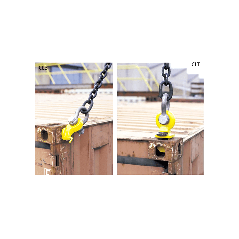 Camlok CLB and CLT Shipping Container Lifting Lugs, 32 t to 56 t