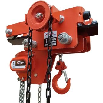 1t Swl LHCG Low  Headroom Manual Hoist and Hand Geared Trolley