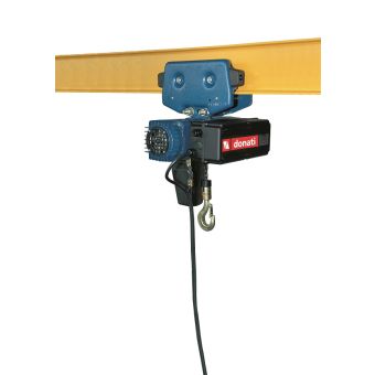 Donati DMK Electric Chain hoist with Manual Trolley