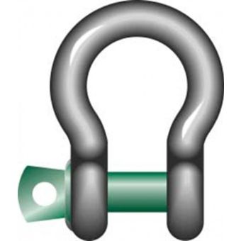 Green Pin G4163 Bow Shackle with Screw Collar
