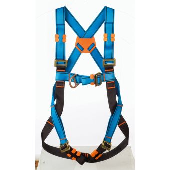 Tractel HT22 safety harness with front and rear anchor point - Standard buckle