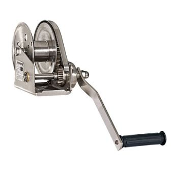 Stainless steel Spur grear drive manual winch