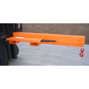 Crane Attachment for a Fork Truck