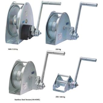 KWE Haacon manual Winch Range