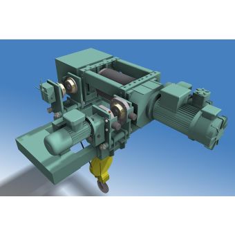ATEX Low Headroom Wire Rope Hoist