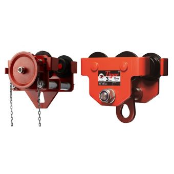 Hand-Geared And Manual Push Trolley