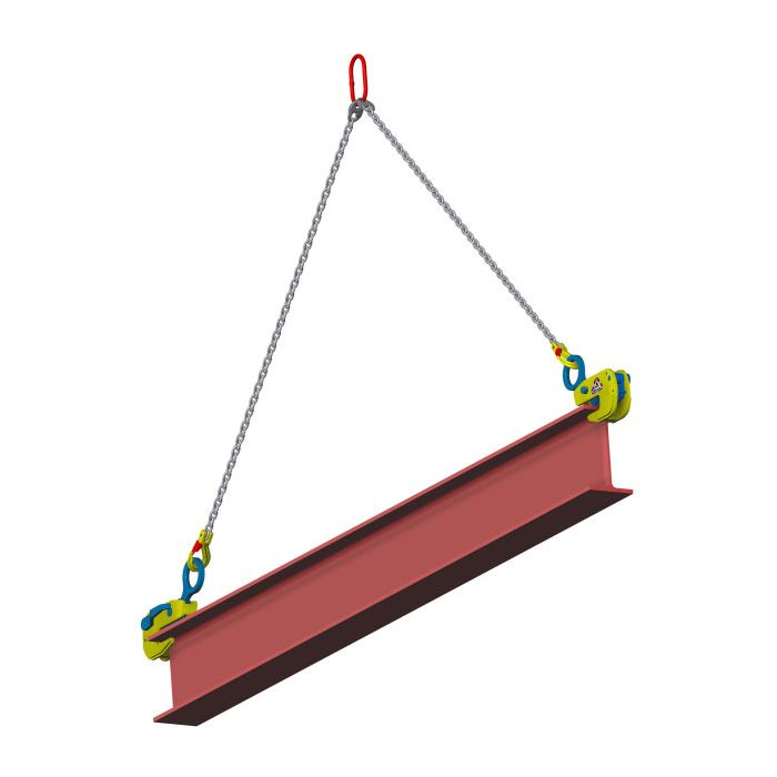 Camlok Ttt Horizontal Steel Beam Lifting Clamp Up To 4500 Kg Swl