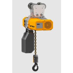 Liftket VFD inverter controlled electric chain hoist with manual push trolley