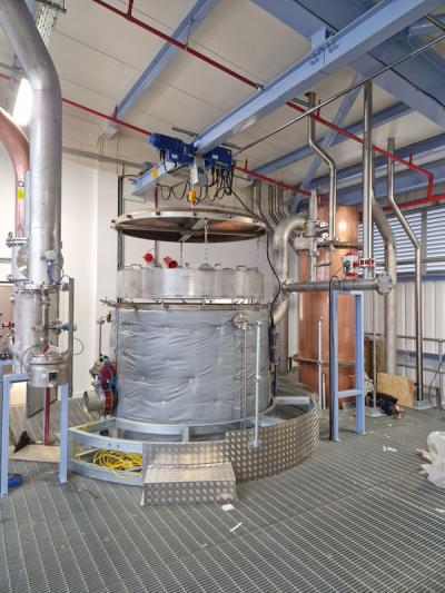 ATEX Electric hoist leaves large distillery in high spirits