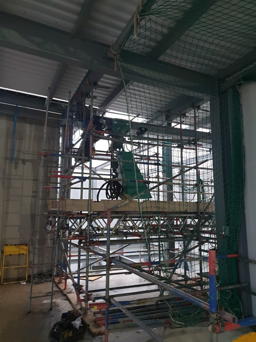 7.5t swl air hoist hire